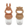 Frugt Feeding Sut i Almond/Terracotta