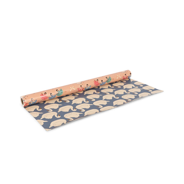 Gavepapir i Bow Ballerina Blush