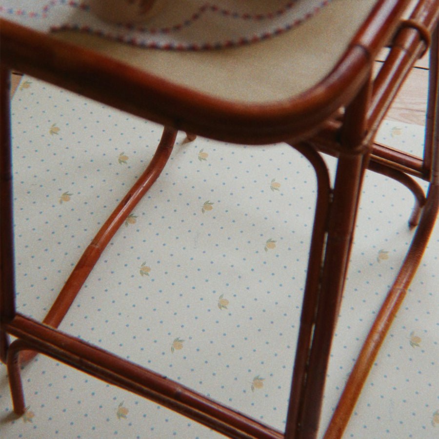 Gulvmåtte i Lemon Dot