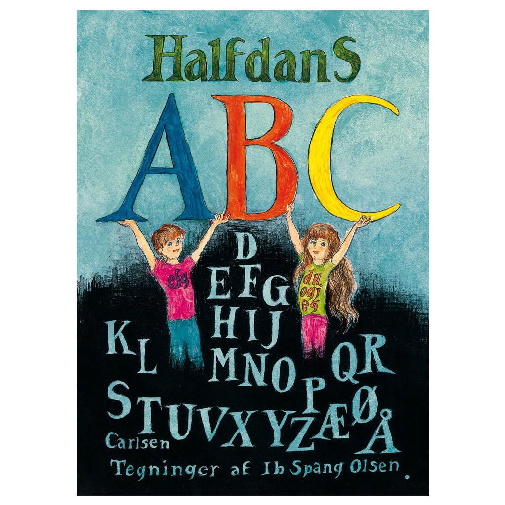Halfdans ABC Papbog Jubilæumsudgave