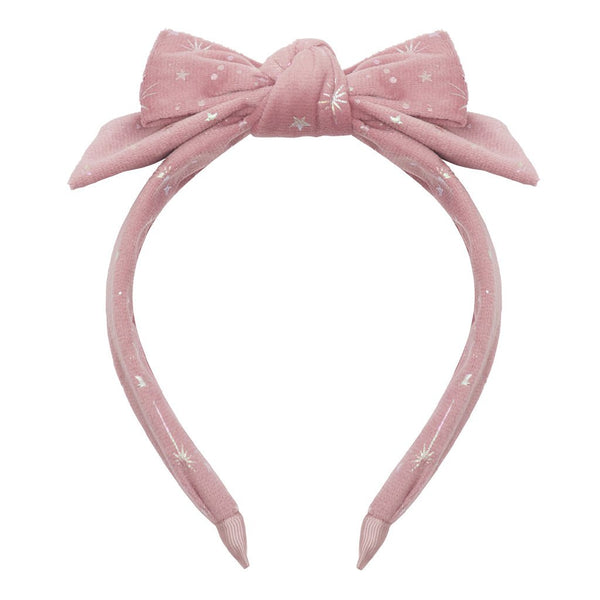 Hårbøjle Velvet Starry Edie Bow