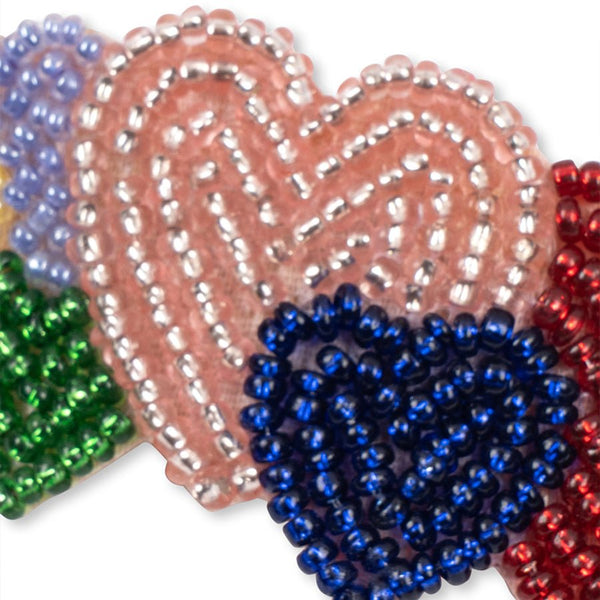 Hjerte Perle Hårclips i Coeur Colore