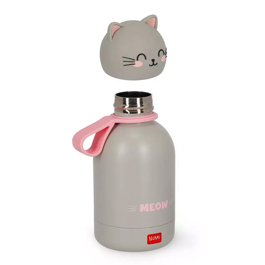 Hot & Cold Drikkeflaske med Kat (310 ml)