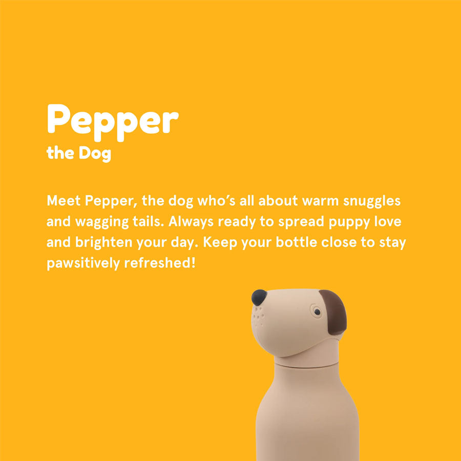 Bestie By asobu, Drikkeflaske Hund - 460 Ml