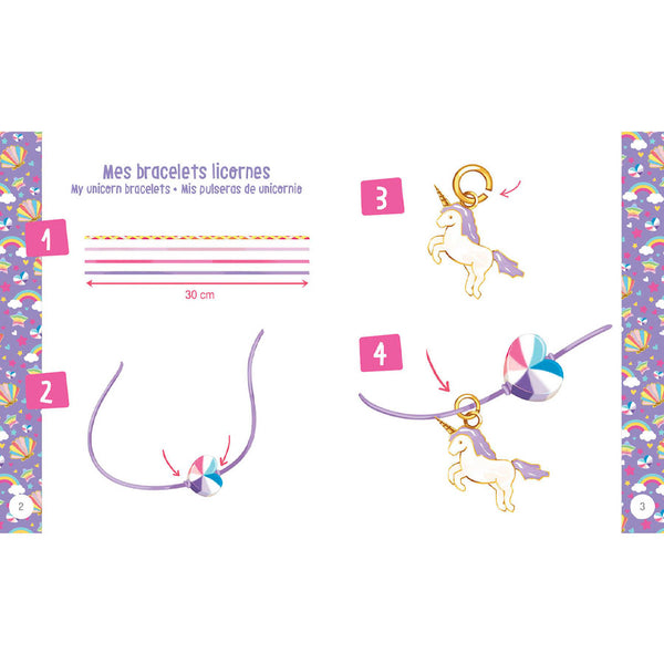 Jewellery Factory, Enhjørning Armbånd i Neon