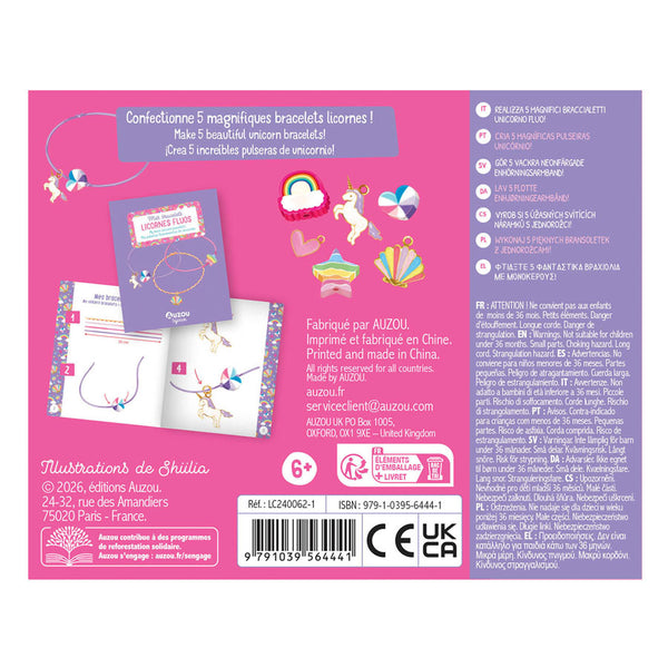 Jewellery Factory, Enhjørning Armbånd i Neon