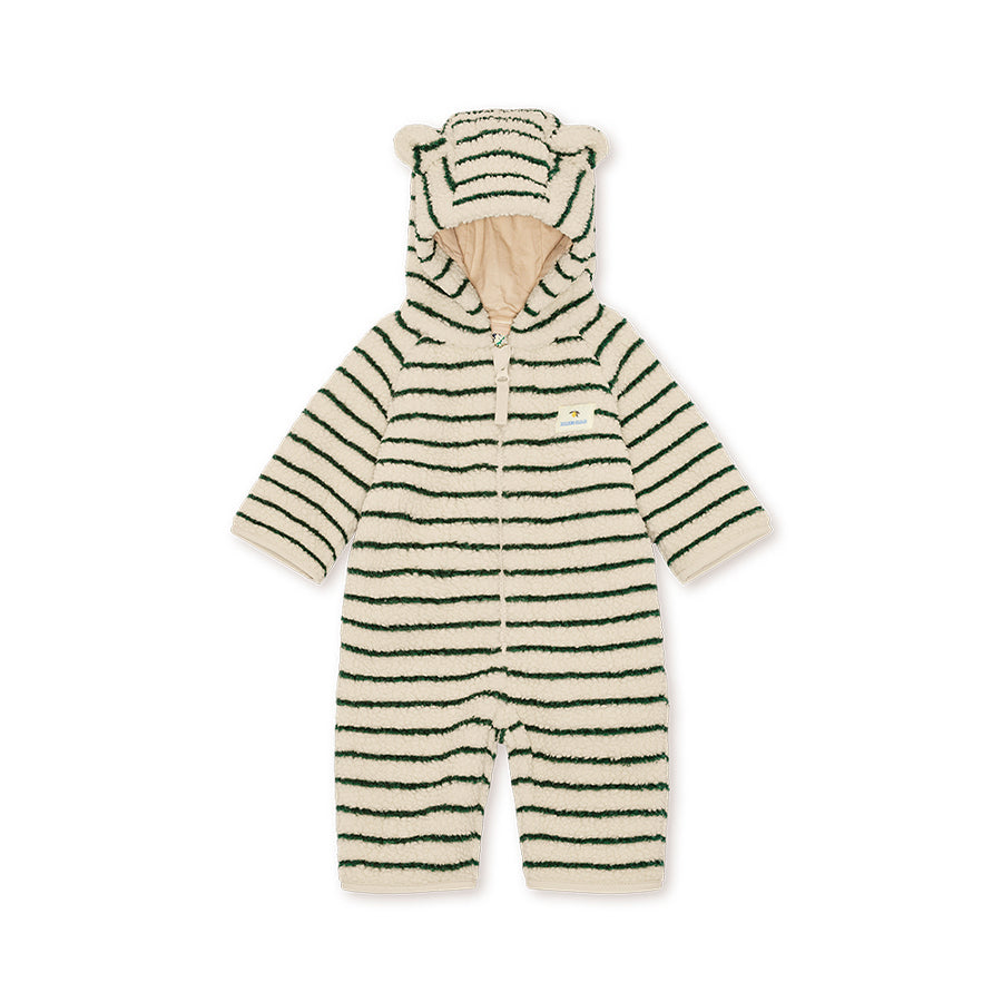 Jody Teddy Onesie i Erba Stripe