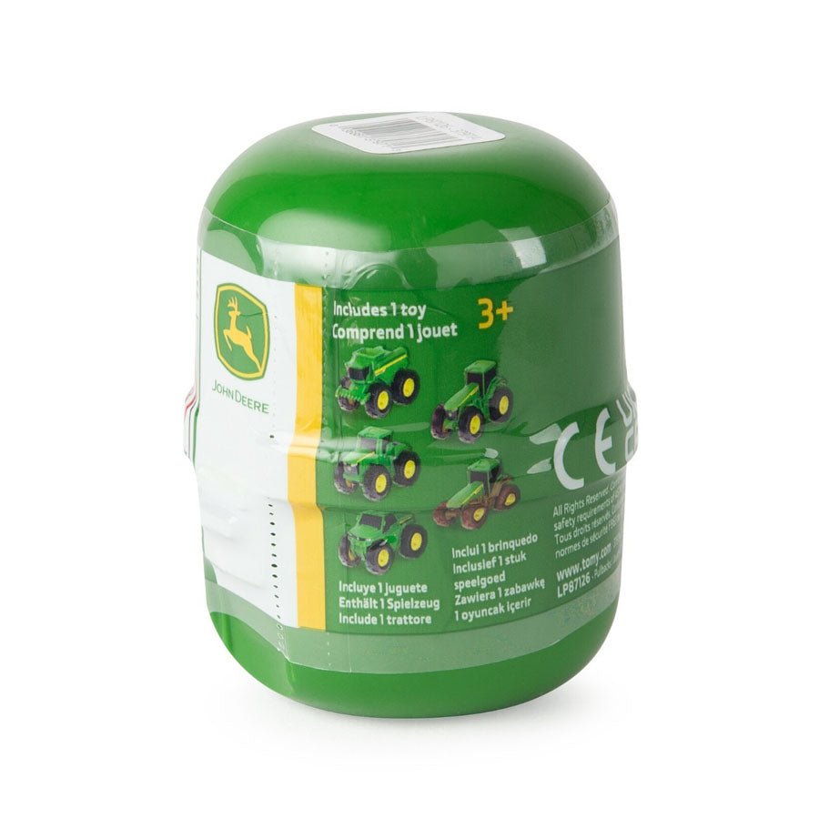 John Deere Overraskelseskapsel Med Pullbackkøretøj