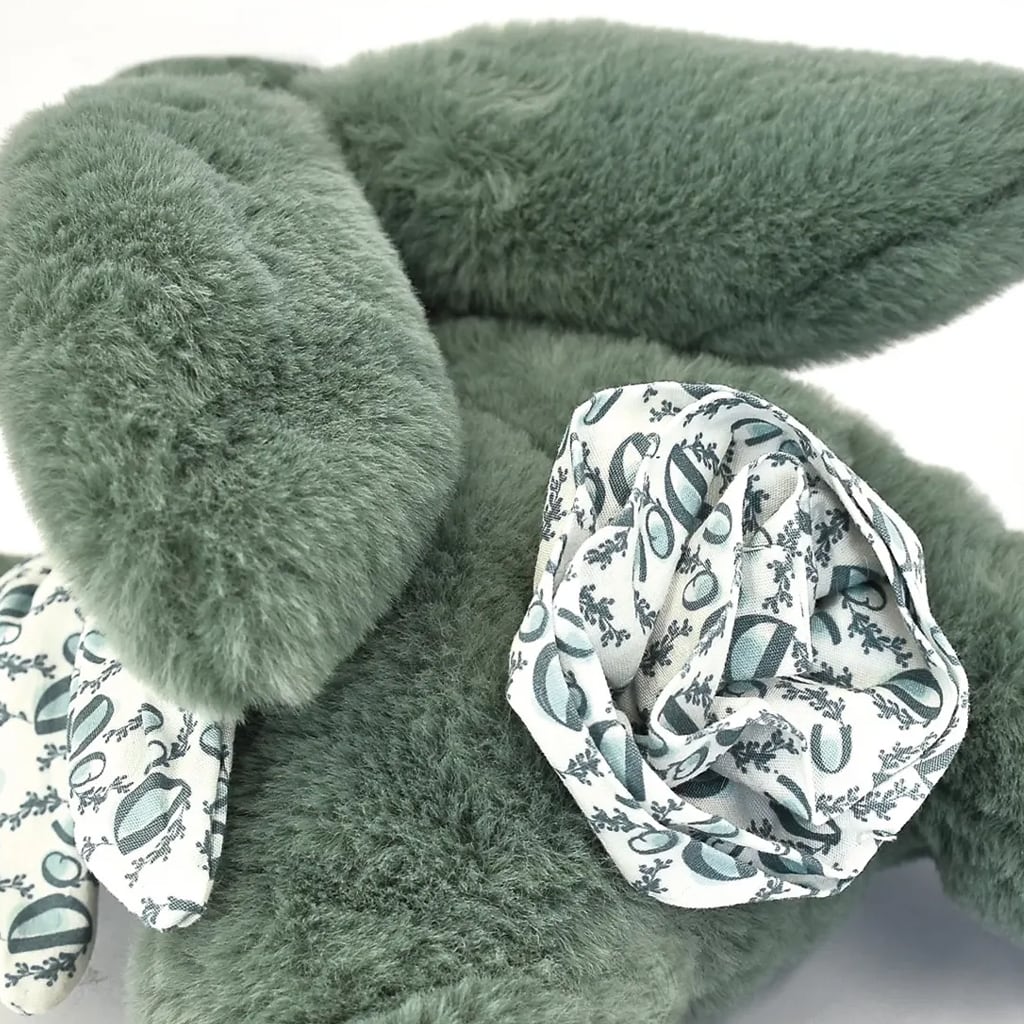 Kanin Krammeven i Grøn (25 cm) fra Doudou et Compagnie