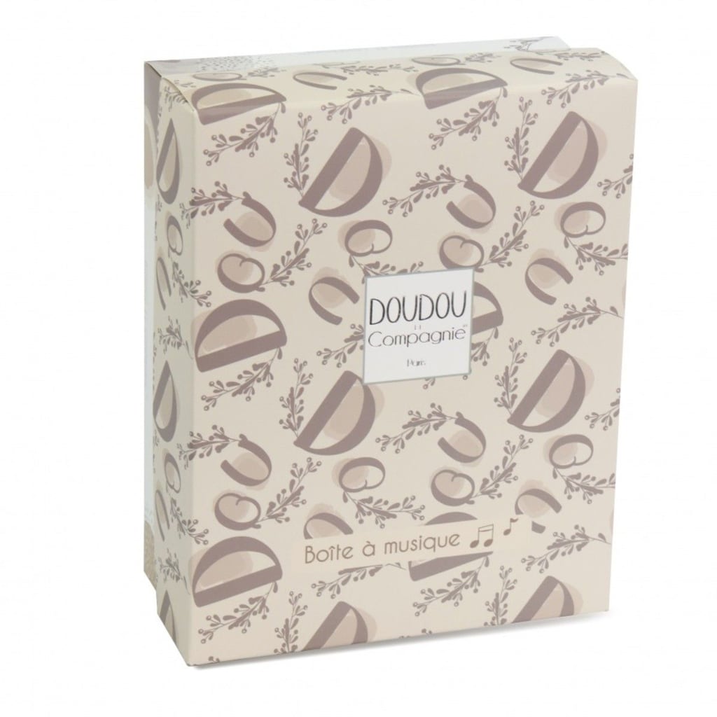 Kanin i Spilledåse i Beige (20 cm) fra Doudou et Compagnie