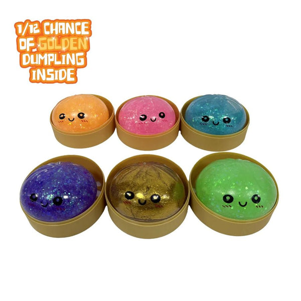 Kawaii Glitter Slime Dumpling (8,5 cm)