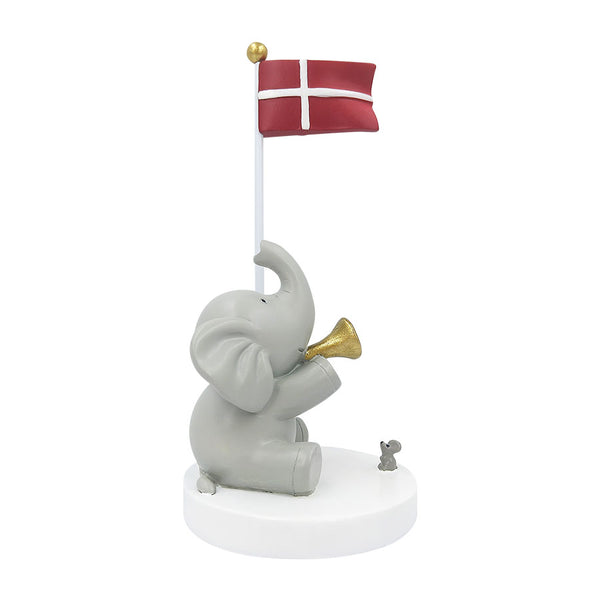 Kids by Friis Bordflag, Elefant Med Trompet Og Mus