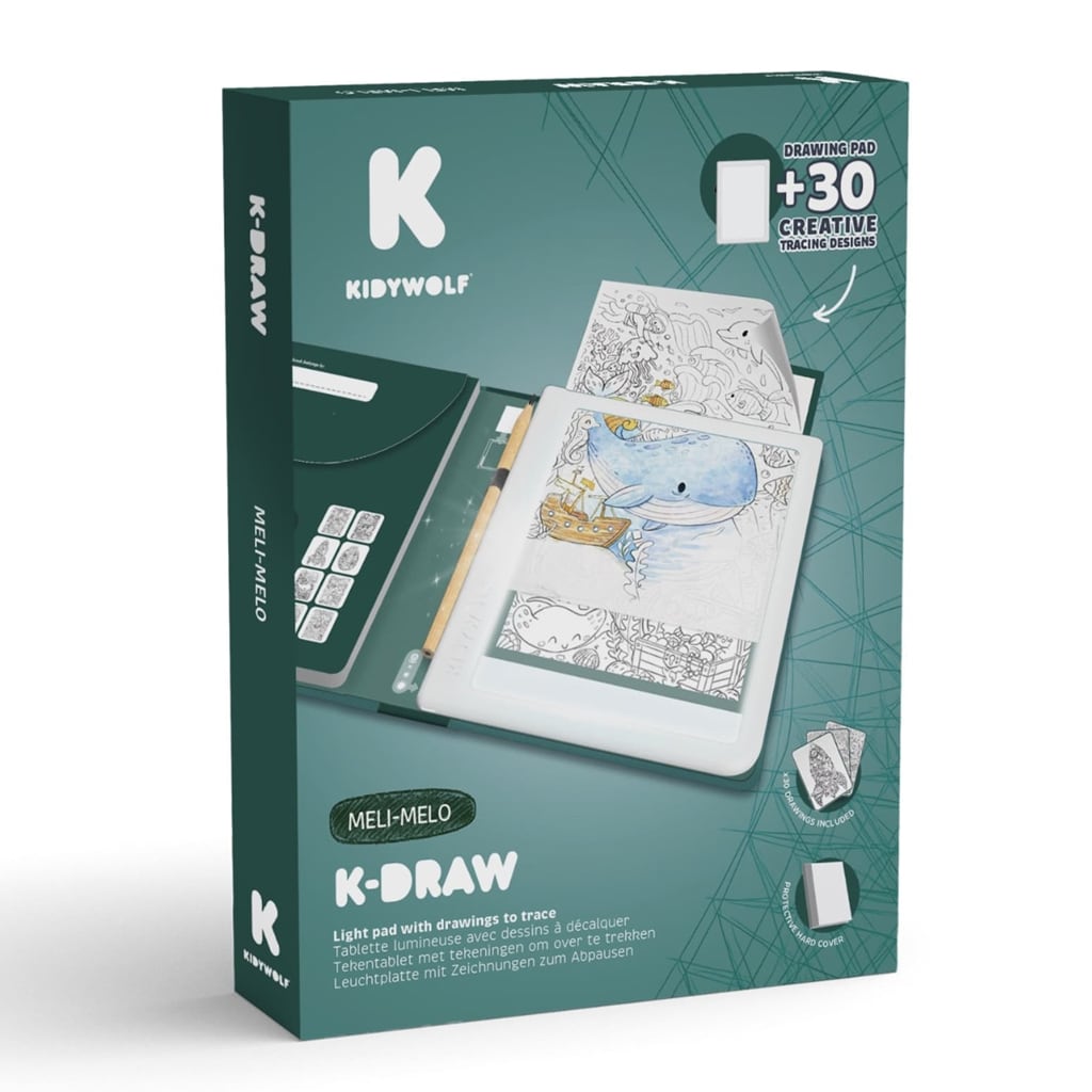 Kidydraw Tegnetavle Dyr fra Kidywolf