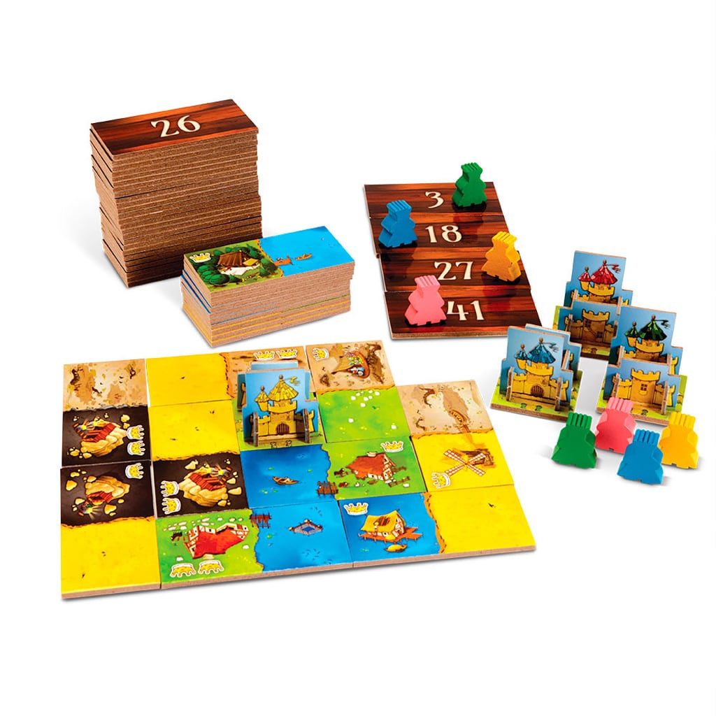 Kingdomino fra Spilbræt