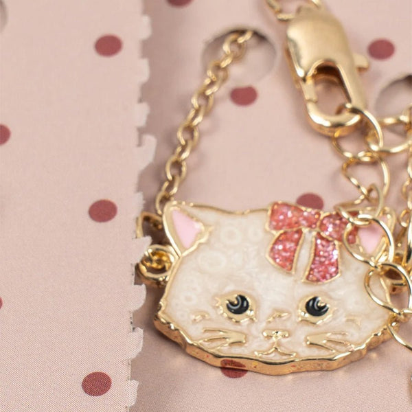 Kitty Bestie Armbånd i Gold (2 stk)