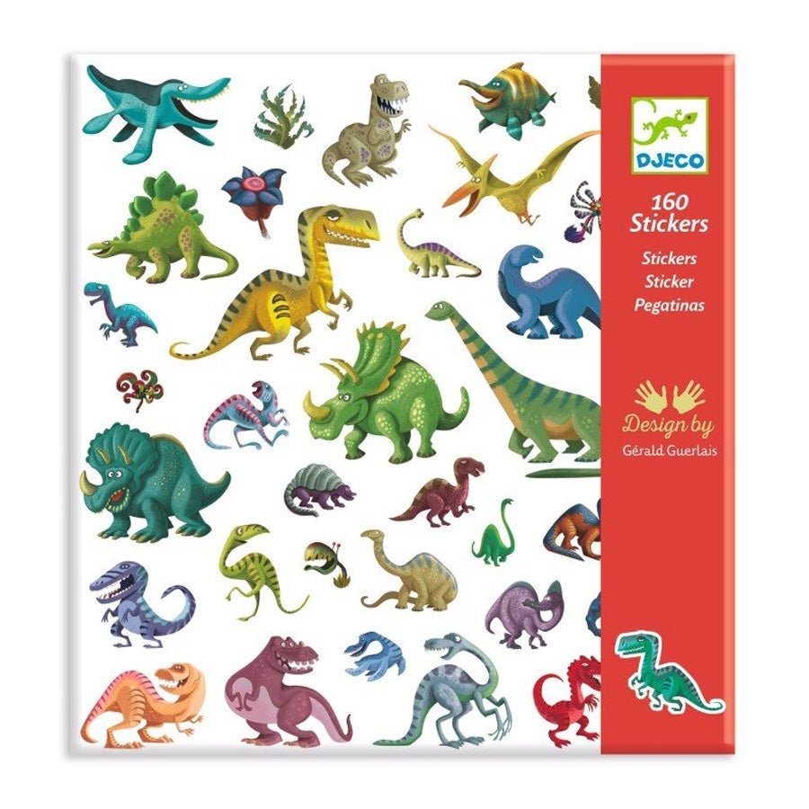 Klistermærker med Dinosaurer