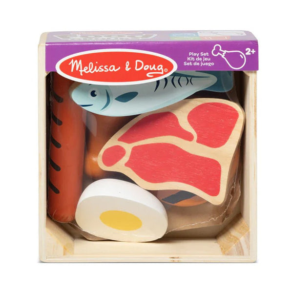 Kød og Fisk Legemad i Træ