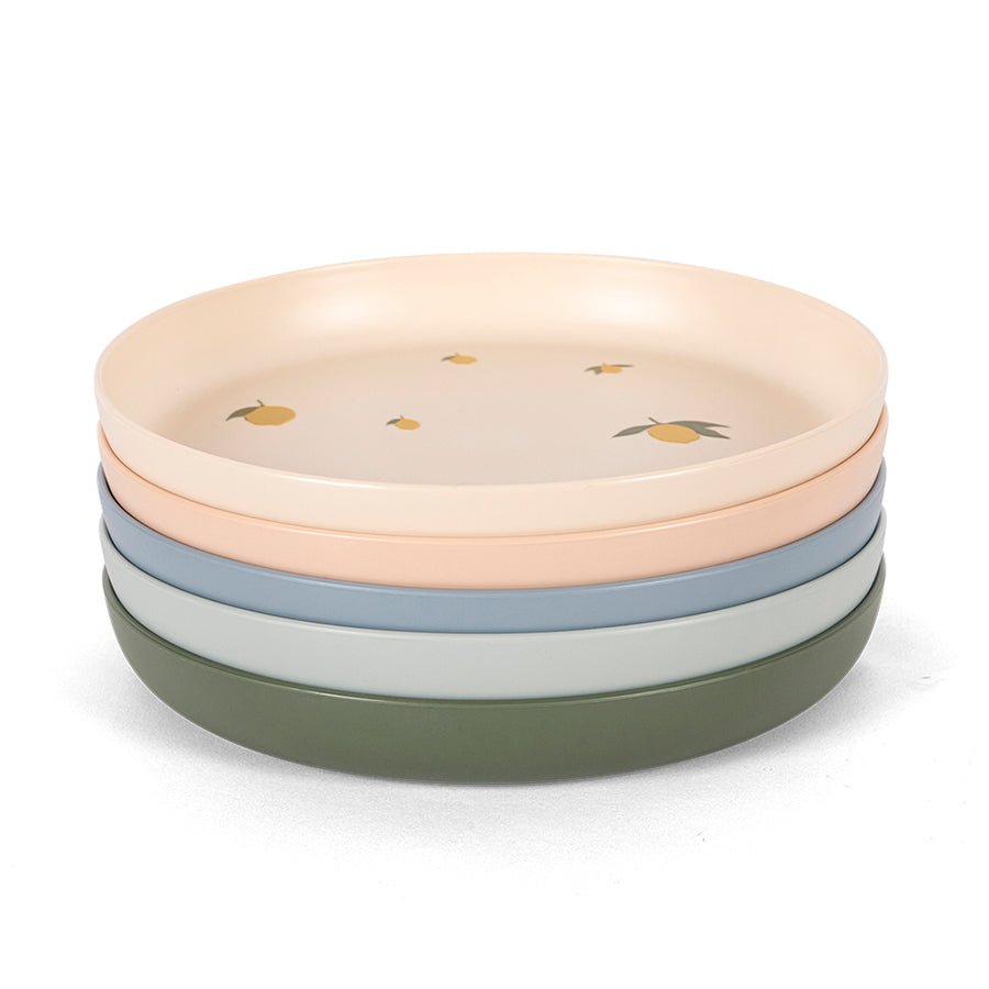 Konges Sløjd 5 - Pak Tallerkner, Lemon Mix