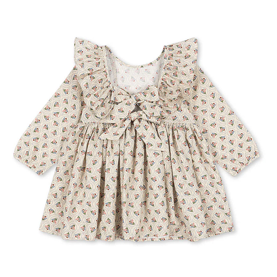 Konges Sløjd Cianna Kjole Med Sløjfe - Verona Blues