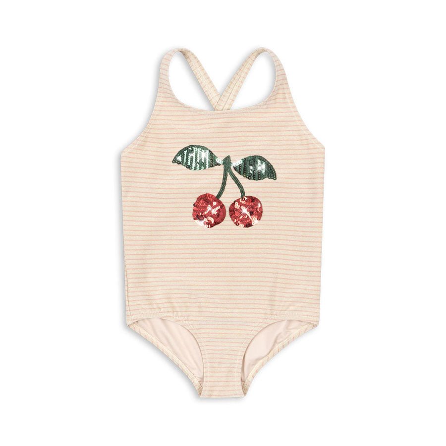 Konges Sløjd Jade Bade Dragt, Rose Stripe