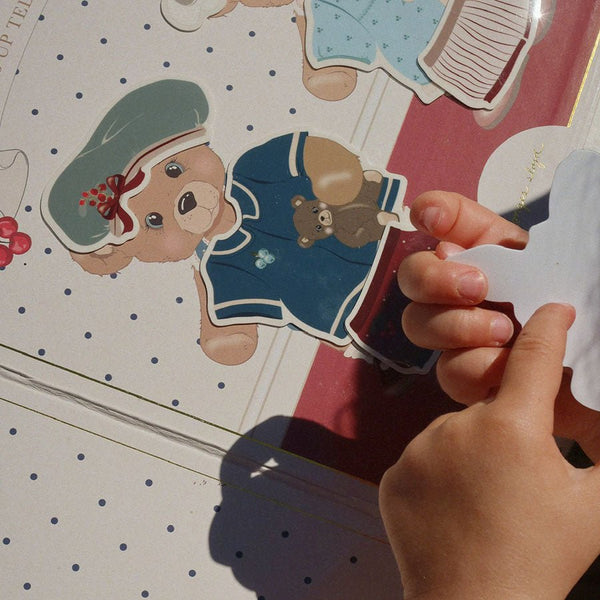 Konges Sløjd Min Sticker Verden, Multi