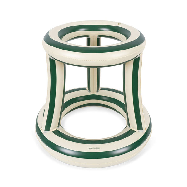 Oppustelig Basket Ball Kurv i Green Stripe