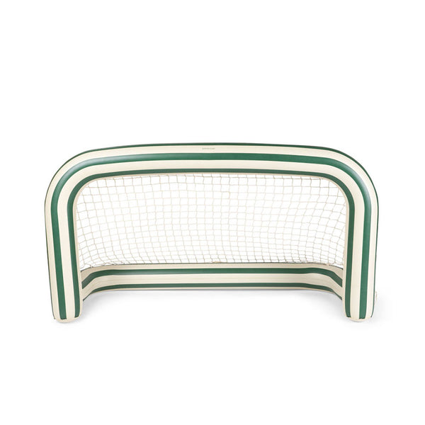 Oppustelig Mål Med Bold i Green Stripe
