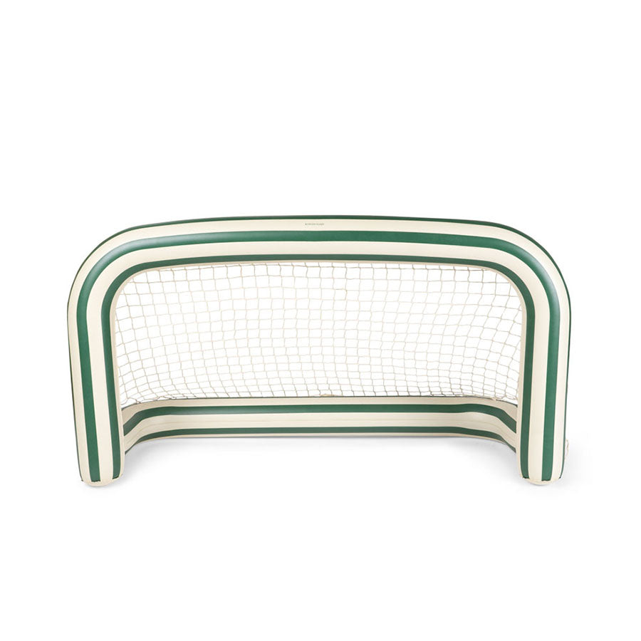 Oppustelig Mål Med Bold i Green Stripe