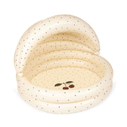 Pool Med Halvtag i Navy Dots