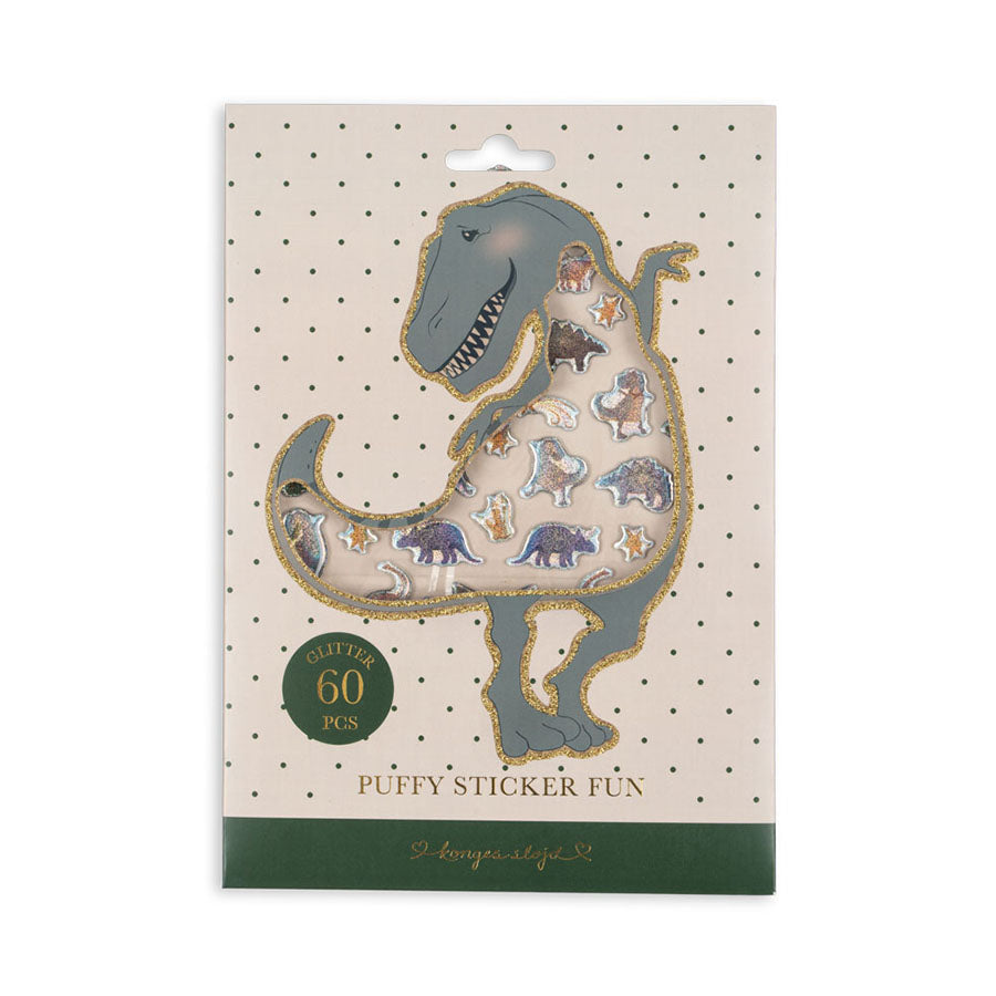 Konges Sløjd Puffy Stickers, Dino