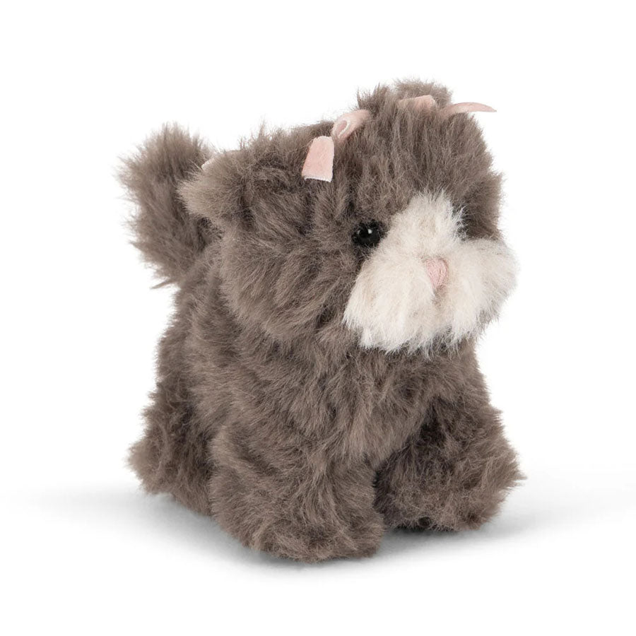 Taskevedhæng med Mørkegrå Kat