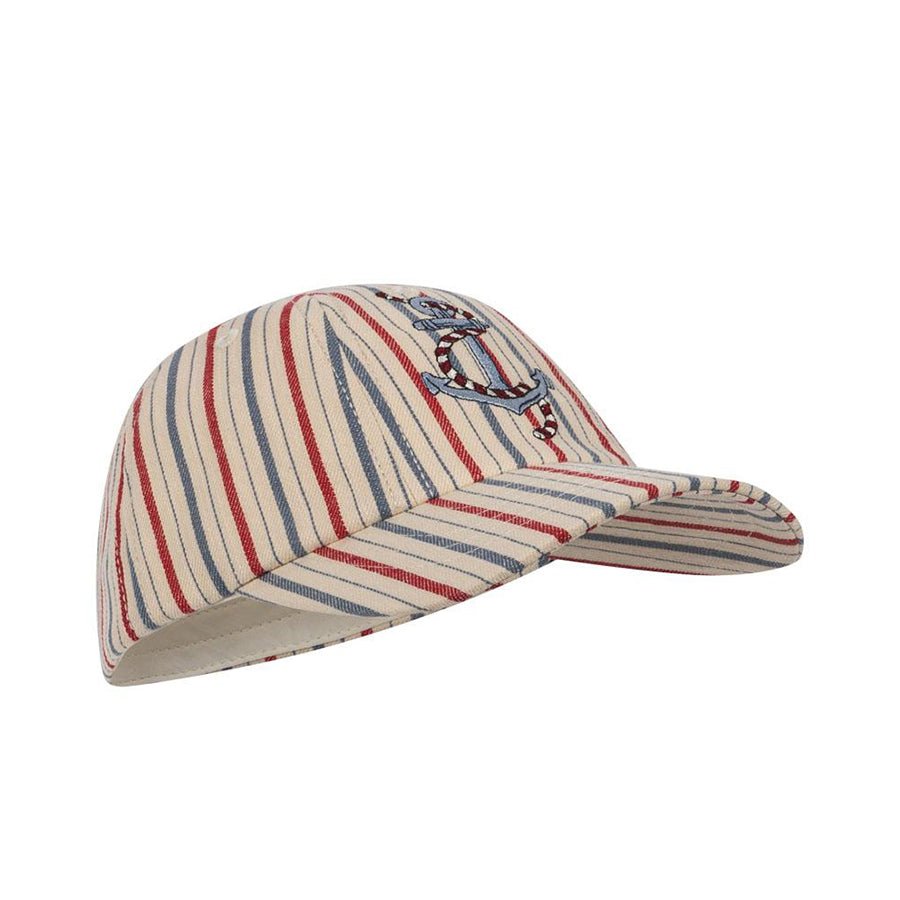 Konges Sløjd Marlon kasket, antique stripe