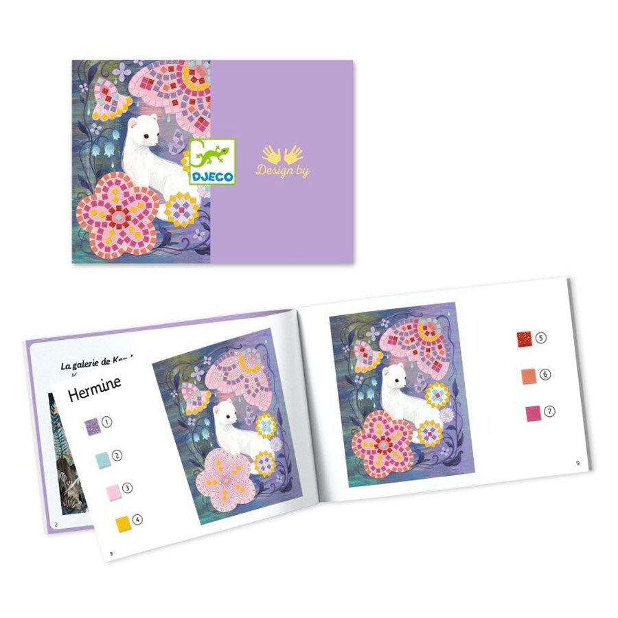 Kreativ Mosaik "Skovens Dyr"