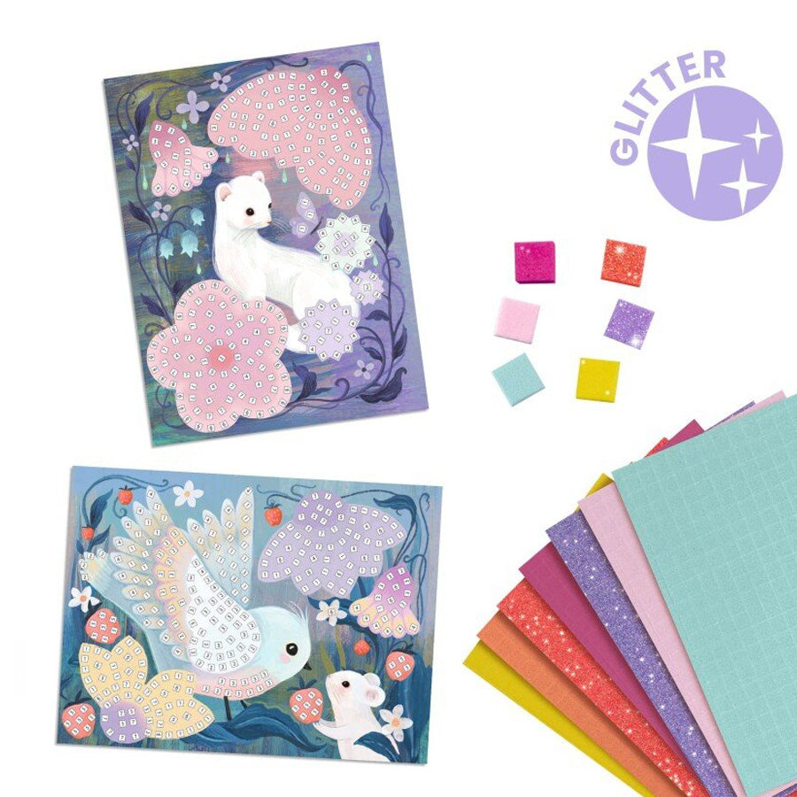 Kreativ Mosaik "Skovens Dyr"