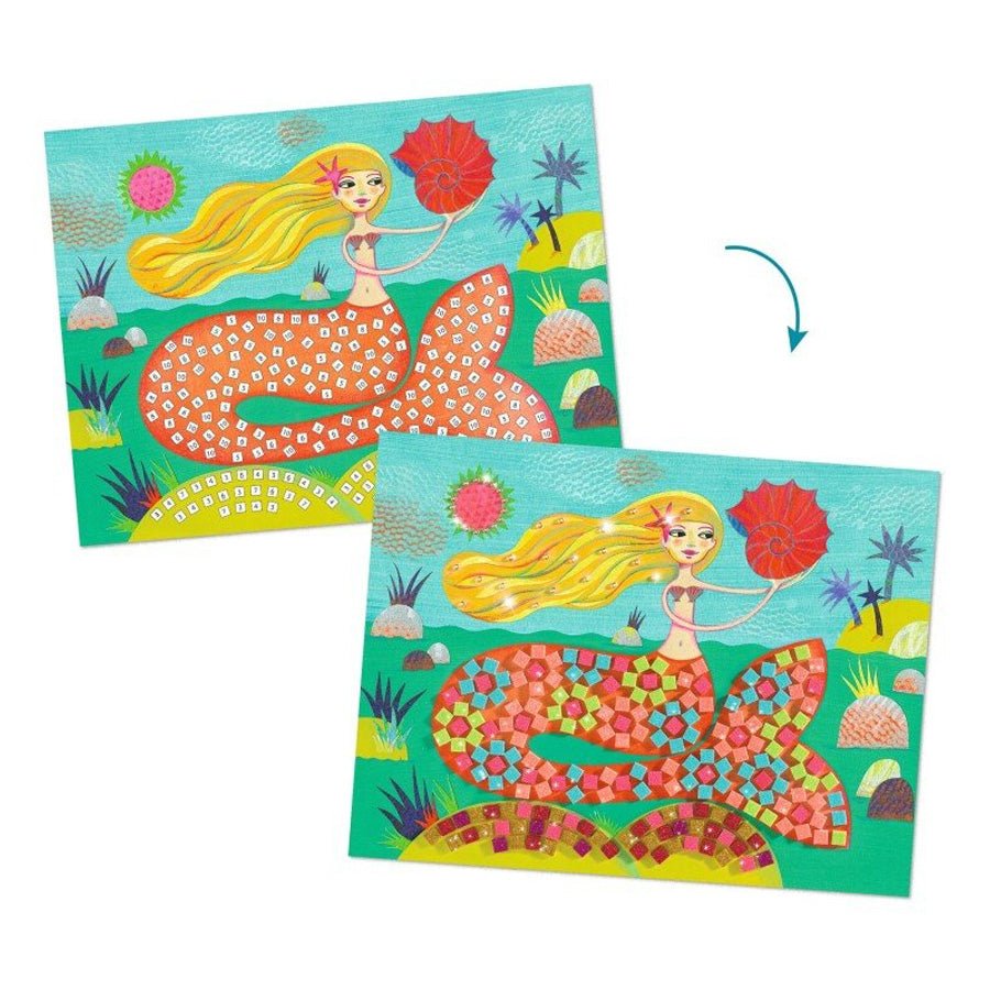 Kreativ Mosaik "Havfruer"