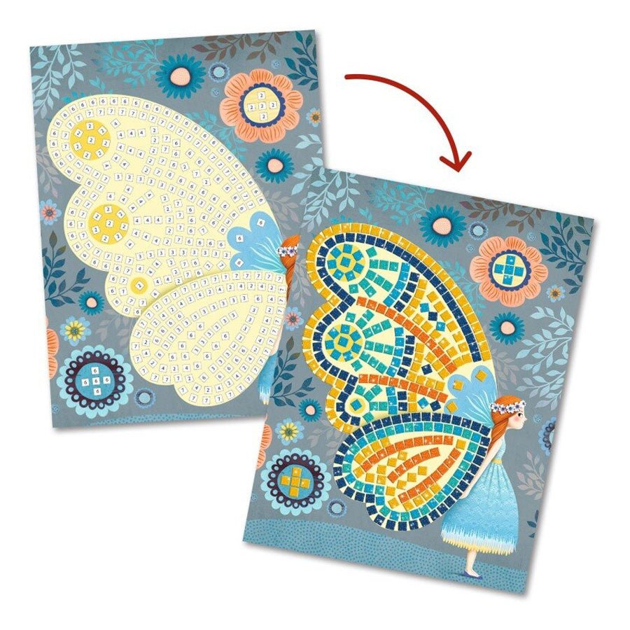 Kreativ Mosaik "Sommerfugle"