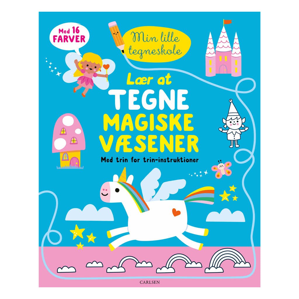 Lær At Tegne Magiske Væsener Trin For Trin