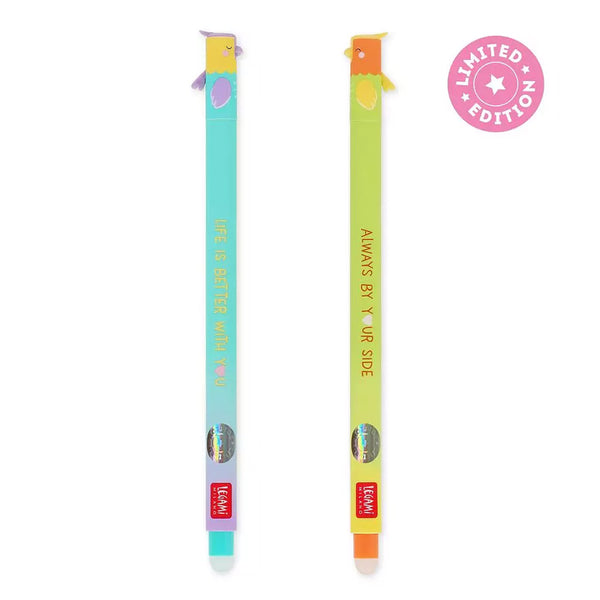 Legami Erasable Gelpen 2-Pak, Secret Hits