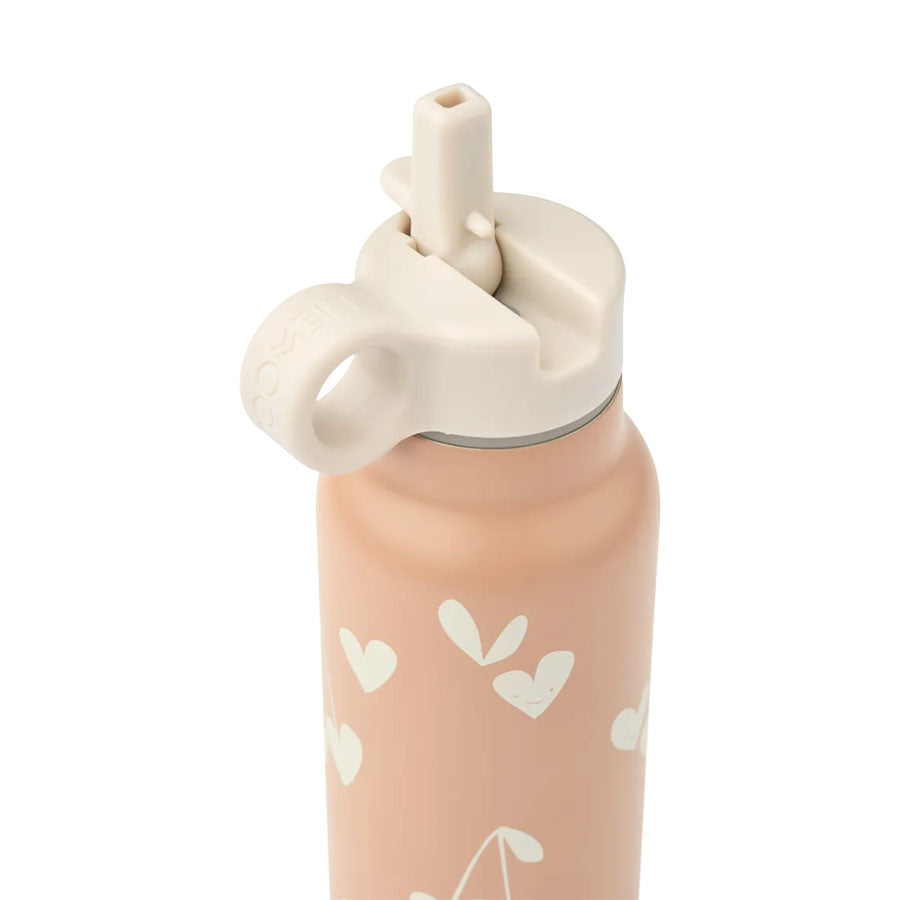 Liewood Falk Vand Flaske 350 ml, Sweethearts/Pale Tuscany