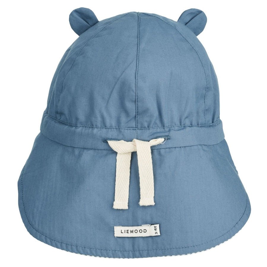 Liewood Gorm Solhat Med Ører, Blue Wave / Creme De La Creme