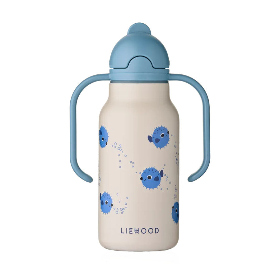 Liewood Kimmie Vand Flaske 250 ml, Pufferfish/Sandy