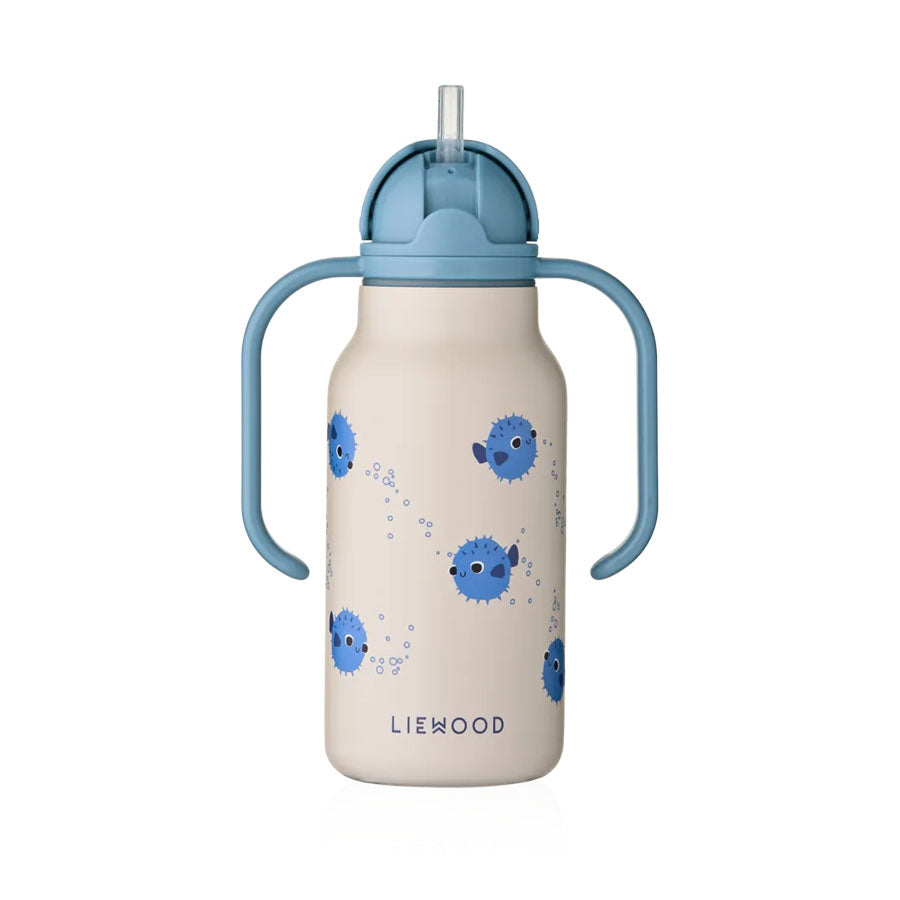 Liewood Kimmie Vand Flaske 250 ml, Pufferfish/Sandy