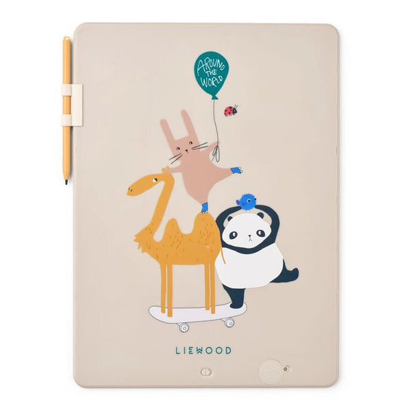 Zora Stor LCD-tegnetavle, Around the World