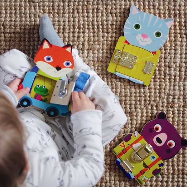 Locktou Lærespil med Kufferter