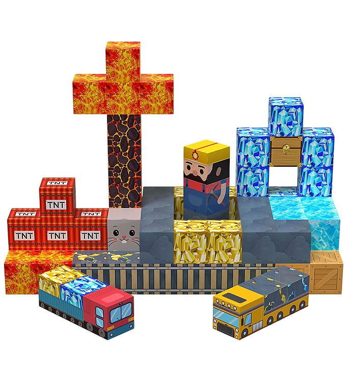 Magnetiske Byggeklodser Minen fra Toys by Tildas