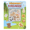 Magnet-lege-bog: Dyreunger