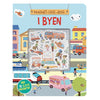 Magnet-lege-bog: I Byen