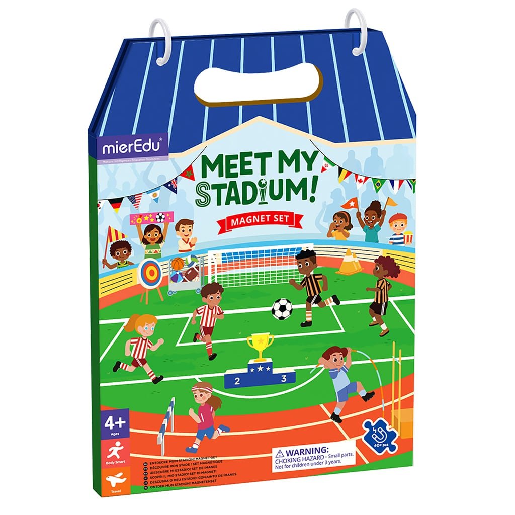 Magnetisk Legesæt Mit Stadion