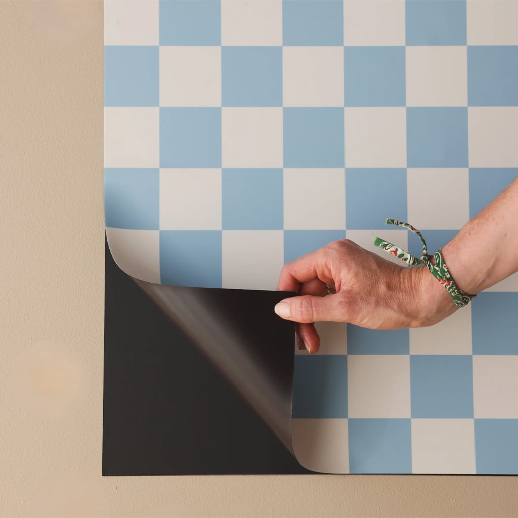 Magnetisk Tavle MagnéTique Arche Damier Bleu (1m x 58cm)