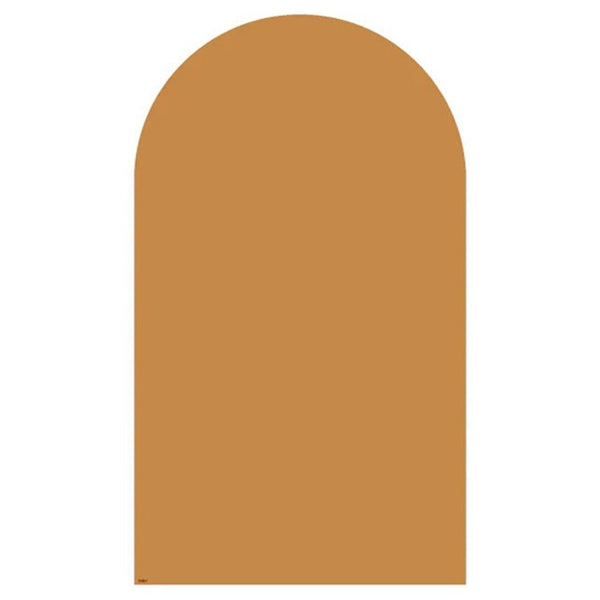 Magnetisk Tavle med Rund Top i Caramel (100 x 58 cm)